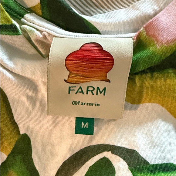 Farm Rio Palm Print Top - Picture 6 of 7